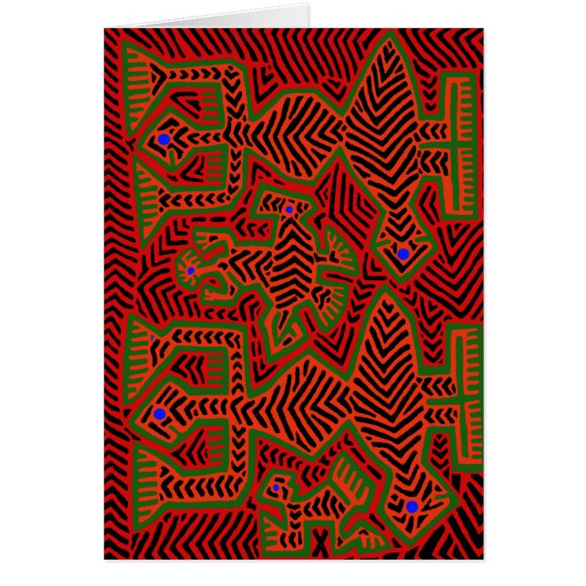 Kuna Indian Mola Spirits (Voorkant)