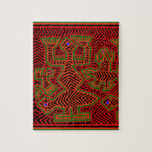 Kuna Indian Mola Spirits Legpuzzel