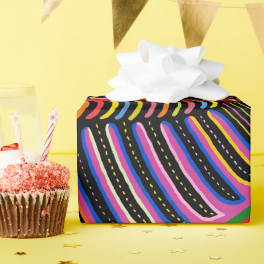 Kuna Indian Mola Vis Cadeau Inpakpapier (Verjaardagsfeest)