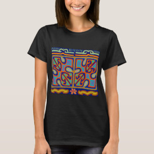 Kuna Indian Music Box - San Blas Mola T-shirt