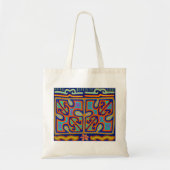Kuna Indian Music Box - San Blas Mola Tote Bag (Voorkant)
