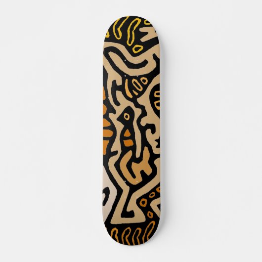 Kuna Indian Skateboard (Voorkant)