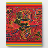 Kuna Indian Stork Bringing Baby Design Fotoplaat (Voorkant)