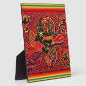 Kuna Indian Stork Bringing Baby Design Fotoplaat (Zijkant)