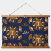 Kuna Indian Sun Gods Hangend Wandkleed (Voorkant)