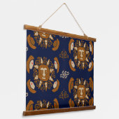 Kuna Indian Sun Gods Hangend Wandkleed (Gebogen)