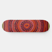 Kuna Indian Sun Universe Skateboard - Del Sol (Horizontaal)