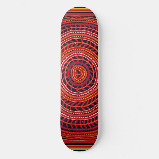 Kuna Indian Sun Universe Skateboard - Del Sol (Voorkant)