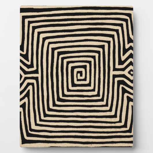 Kuna Indian Tortuga Fotoplaat (Voorkant)