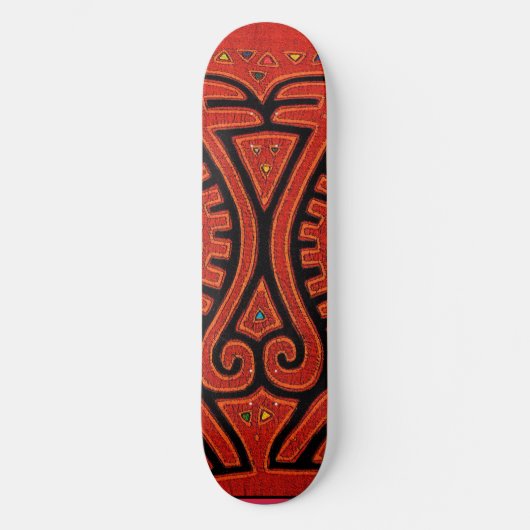Kuna Indian Tribal Skateboard (Voorkant)