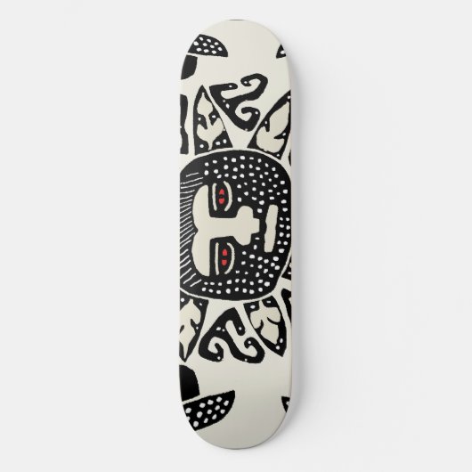 Kuna Indian Zon Universum Skateboard (Voorkant)