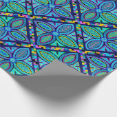 Kuna Indiase Diamant Mola Cadeaupapier (Hoek)