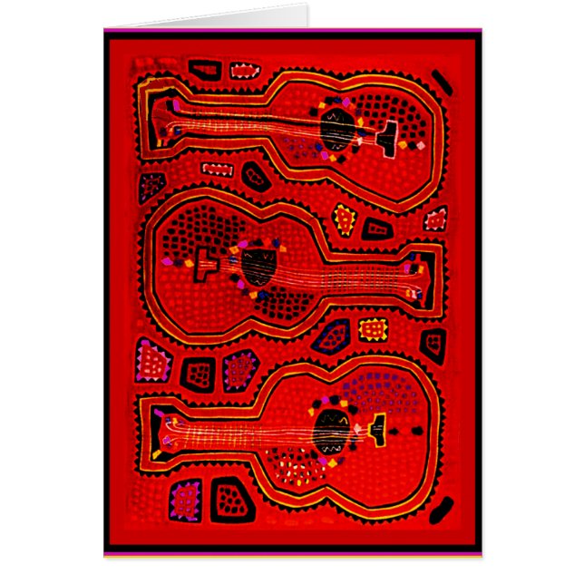 Kuna Indiase Gitaren (Voorkant)