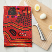 Kuna Indiase Gitaren Theedoek (Quarter Fold)