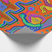 Kuna Indiase Mola Rituele Gift Wrap Cadeaupapier (Hoek)