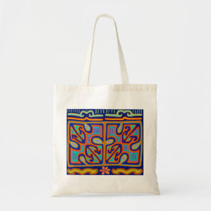 Kuna Indiase muziekdoos - San Blas Mola Tote Bag