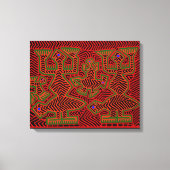 Kuna Indiase sjamaan geesten Canvas Afdruk (Voorkant)