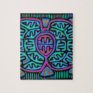 Kuna Indische Vlinder Legpuzzel