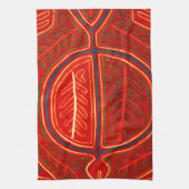 Kuna Mola Stingray Theedoek (Verticaal)