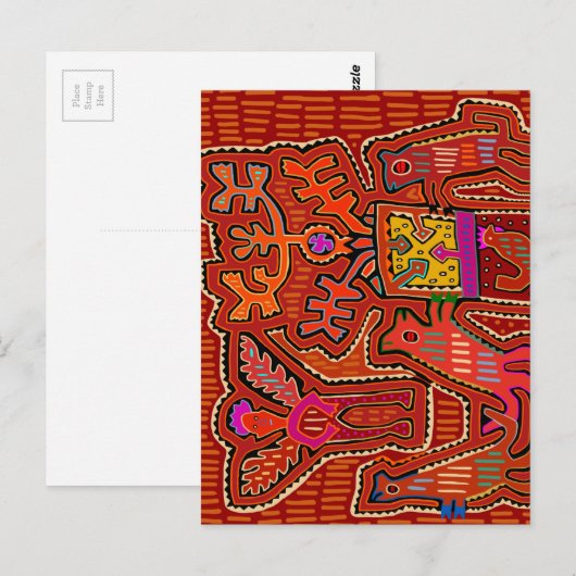 Kuna Shaman Peyote Ritual - SCOTUS beknot mijn rec Briefkaart (Voorkant / Achterkant)