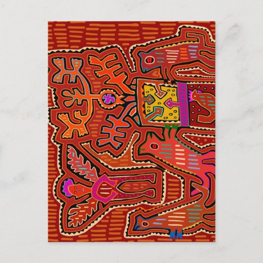 Kuna Shaman Peyote Ritual - SCOTUS beknot mijn rec Briefkaart (Voorkant)