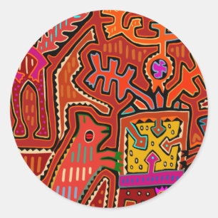Kuna sjamaan Peyote-ritueel - SCOTUS snijdt mijn r Ronde Sticker