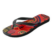 Kuna-stam San Blas-eiland Flip Flops (Schuin)