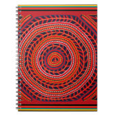 Kuna Tribal Universal Sun Notitieboek (Voorkant)