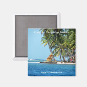 Kuna Ulu, Yansaladup, Panama Magneet (Voorkant / Achterkant)