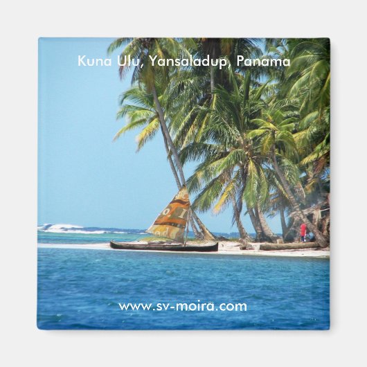 Kuna Ulu, Yansaladup, Panama Magneet (Voorkant)