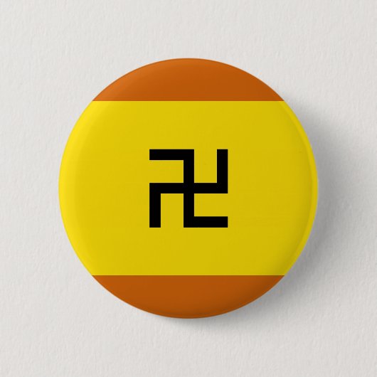 Kuna Yala etnische vlag panama Ronde Button 5,7 Cm (Voorkant)