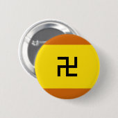 Kuna Yala etnische vlag panama Ronde Button 5,7 Cm (Voorkant /achterkant)