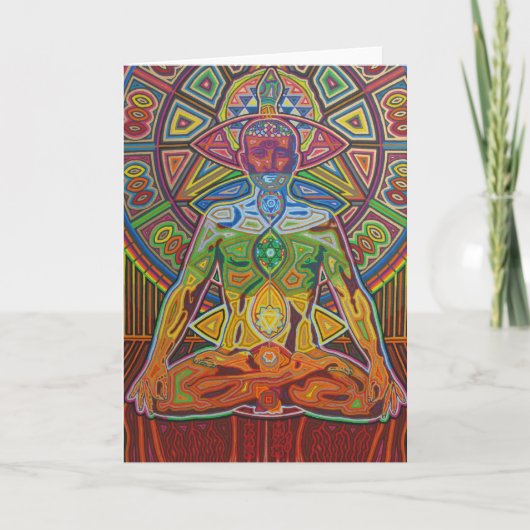 kundalini 2010 als greetingcard kaart (Voorkant)