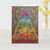 kundalini 2010 als greetingcard kaart (Gele Bloem)