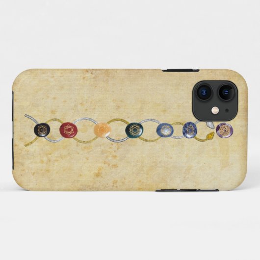 Kundalini Chakras Case-Mate iPhone Case (Achterkant (horizontaal))