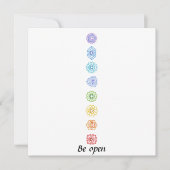 Kundalini Chakras open (Voorkant)