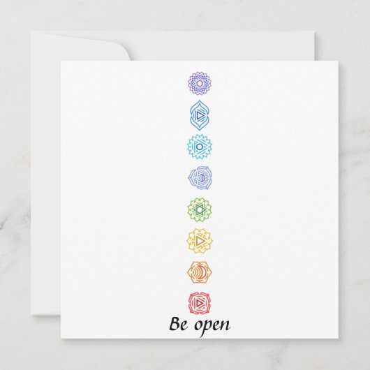 Kundalini Chakras open (Voorkant)