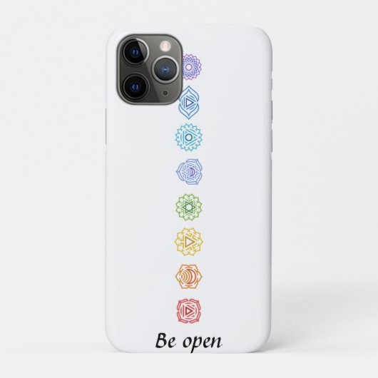 Kundalini Chakras open Case-Mate iPhone Case (Achterkant)