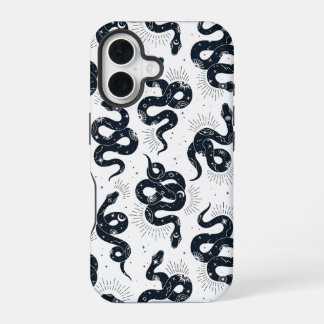 Kundalini: mystieke kosmische slangen iPhone 16 hoesje