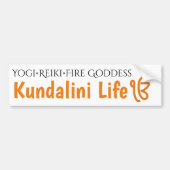 Kundalini Reiki Fire Goddess Bumpersticker (Voorkant)