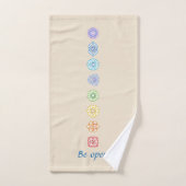 Kundalini Yoga Chakras is open Bad Handdoek (Handdoek)