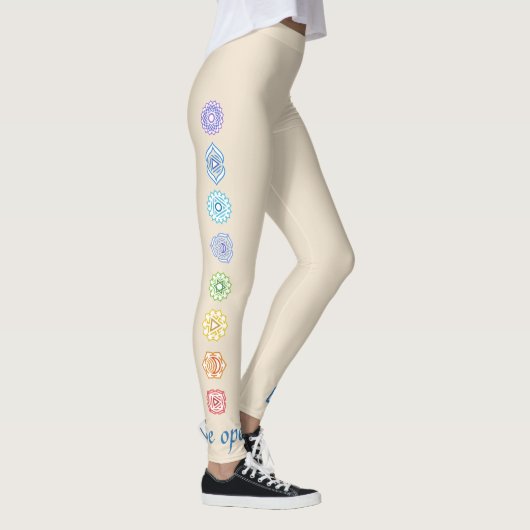 Kundalini Yoga Chakras is open Leggings (Rechts)