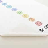 Kundalini Yoga Chakras is open Sherpa Deken (3/4)