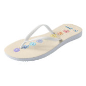 Kundalini Yoga Chakras Openen Teenslippers (Schuin)