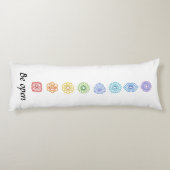 Kundalini Yoga Chakras Wees Open Lichaamskussen (Achterkant)