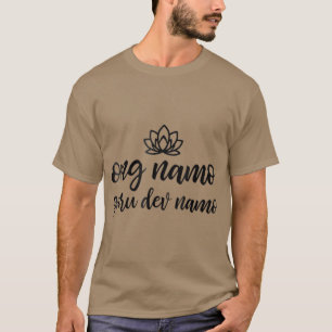 Kundalini Yoga Ong Namo Guru Dev Namo T-shirt