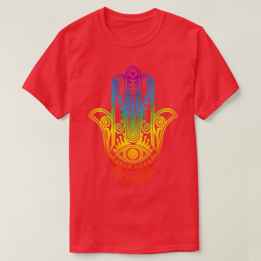 Kundalini Yoga Sat Nam Kundalini Hamsa T-shirt (Design voorkant)