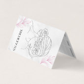 Kundekarte, Treuepass, Bonuskarten für Schönheit Visitekaartje (Voorkant)