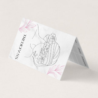 Kundekarte, Treuepass, Bonuskarten für Schönheit Visitekaartje