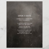 Kundenspezifisch Black Foto Preisliste (Achterkant)